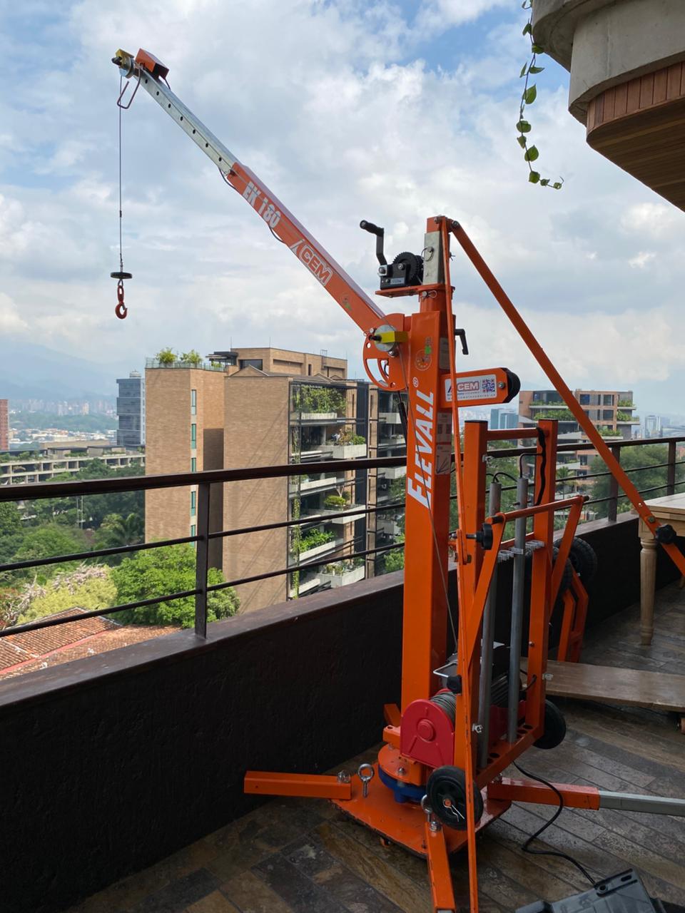 Máquina elevadora Efikcia - detalle